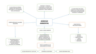 DERECHO
AMBIENTAL
CONSECUENCIAS DE ALGUNOS
DESASTRES
ES UN SISTEMA DE NORMAS
JURIDICAS QUE REGULAN LAS
RELACIONES DE LAS P...
