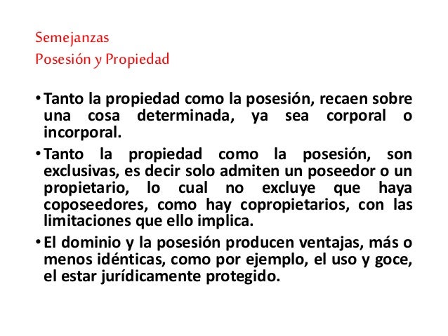 Material de Derecho Civil Bienes II