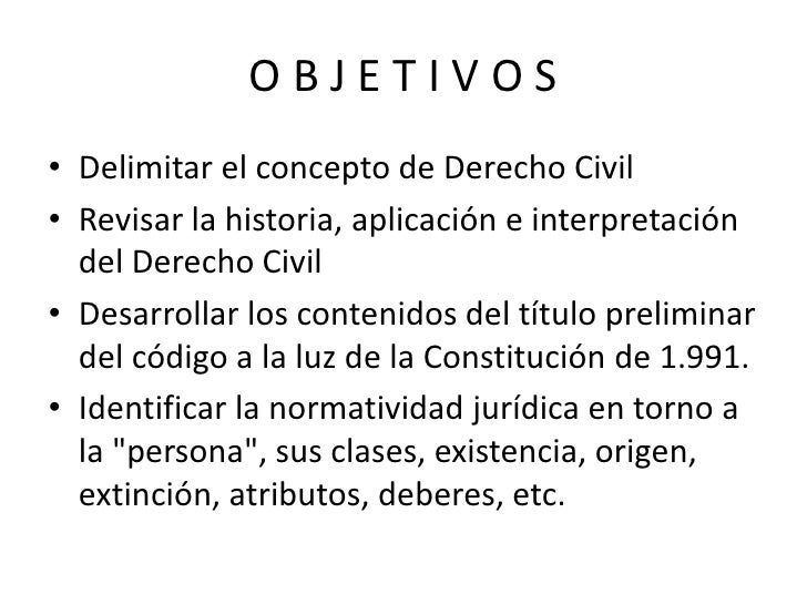 Derecho civil (parte general y personas)
