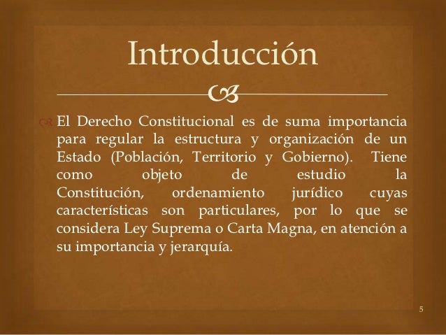 Derecho Constitucional 1