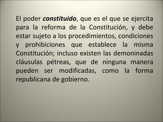 Derecho constitucional (ii)