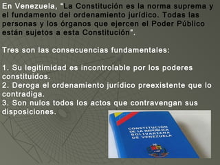 Fundamentos del Derecho constitucional venezolano