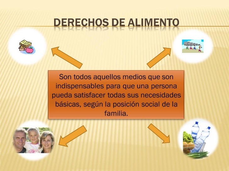 Derecho de alimentos