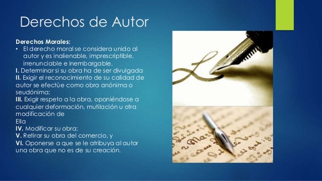 Resultado de imagen para derechos de autor