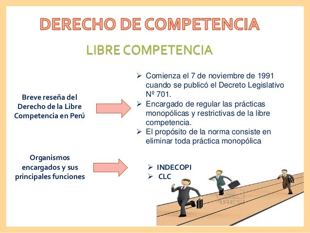 Derecho de la competencia y derechos del consumidor.