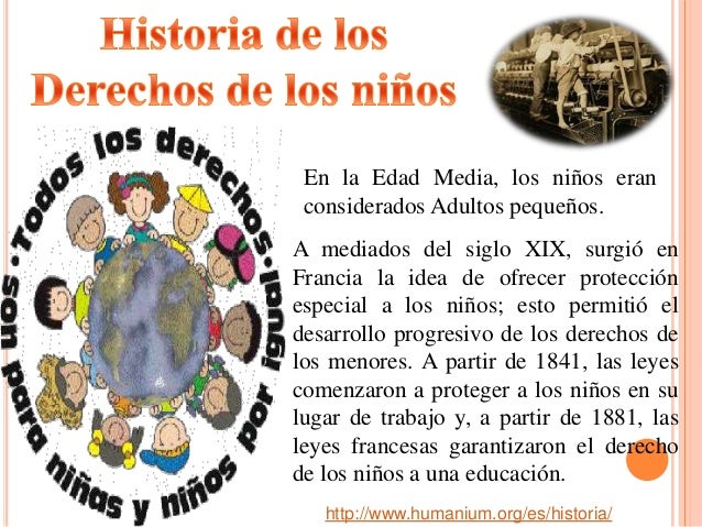 Historia De Los Derechos Del Niño
