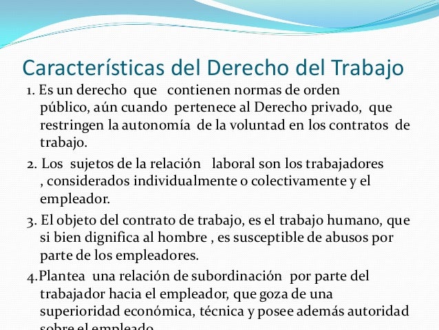 Derecho del trabajo diapositivas