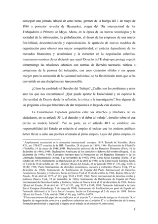 Derecho del trabajo en el siglo xxi | PDF