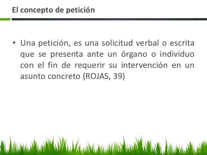 Derecho de petición