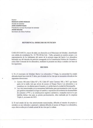DERECHO DE PETICION VIAS.pdf