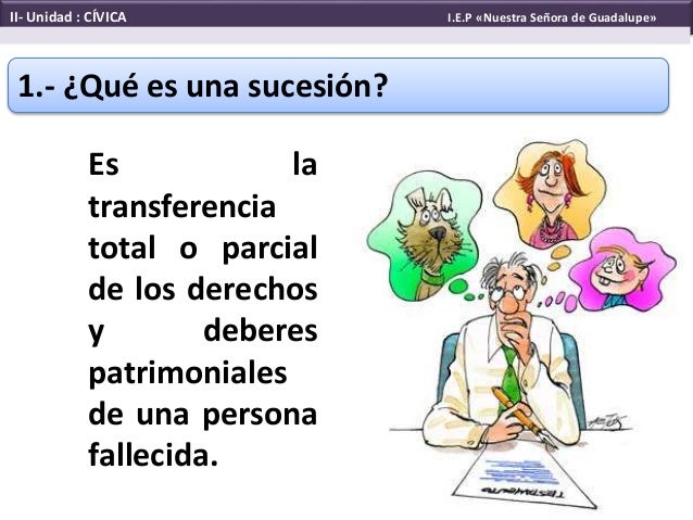 Derecho de sucesiones