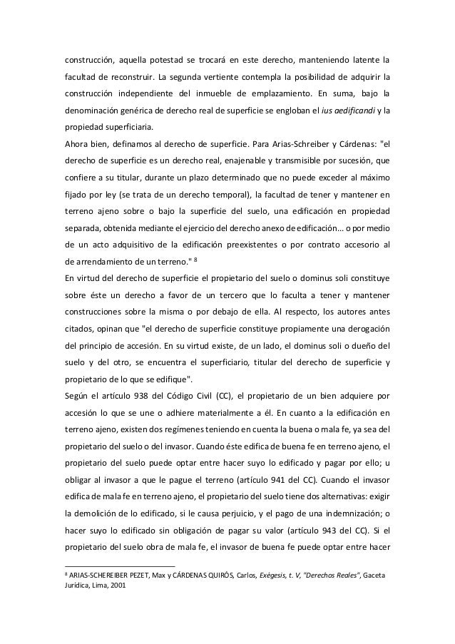 Derecho de superficie