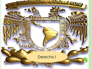 Derecho I