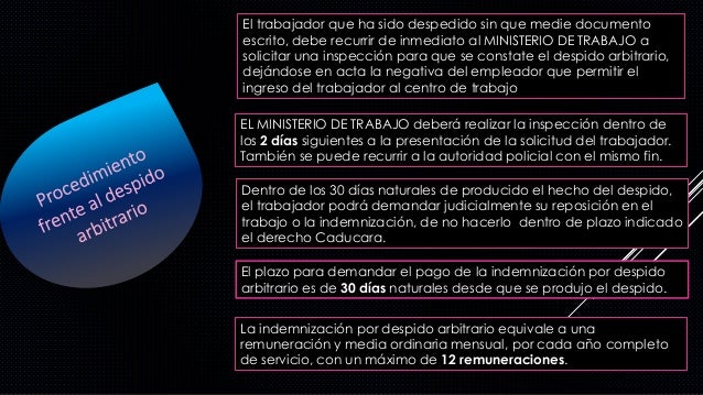 TIPOS DE DESPIDO TIPOS DE DESPIDO