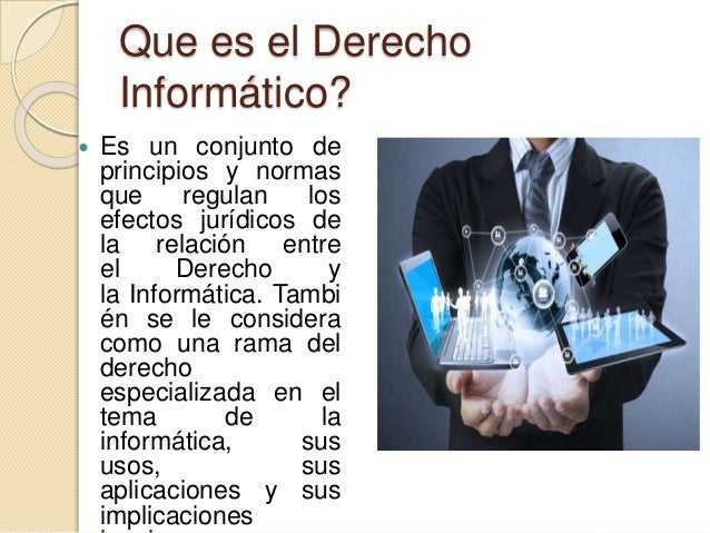 Derecho informatico