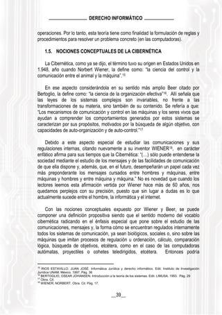 Norbert Rios Derecho Informático en Bolivia 2014 | PDF