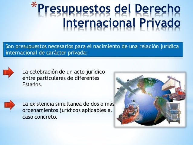 Derecho internacional privado