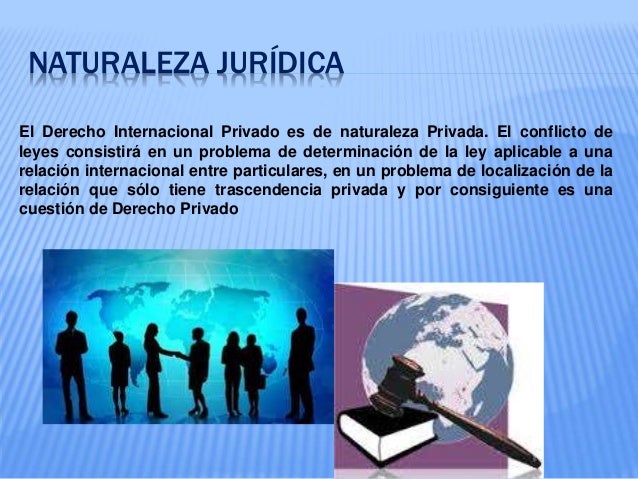 Derecho internacional privado