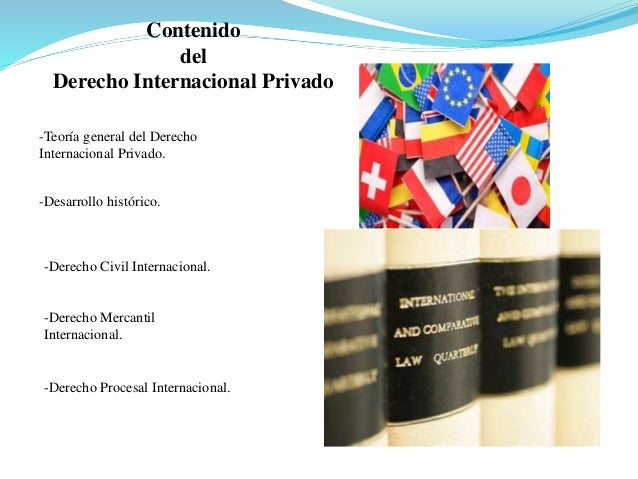 Derecho internacional privado