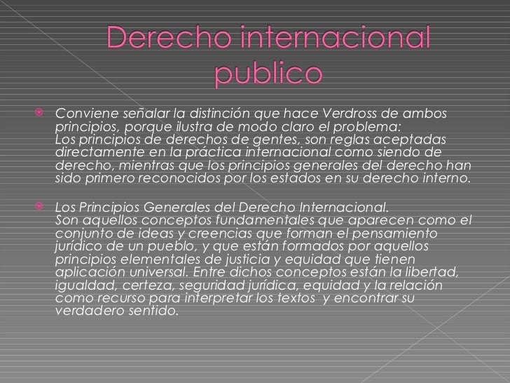 Derecho internacional publico