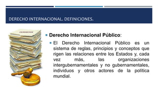 Derecho internacional publico
