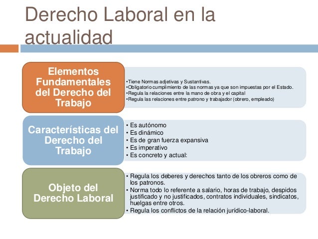 ¿Cuáles son los elementos de la acción en derecho laboral?