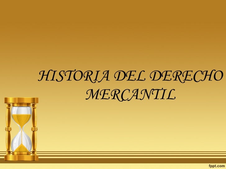 Historia del derecho comercial resumen