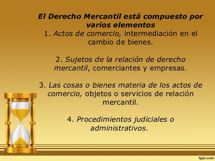 Derecho mercantil