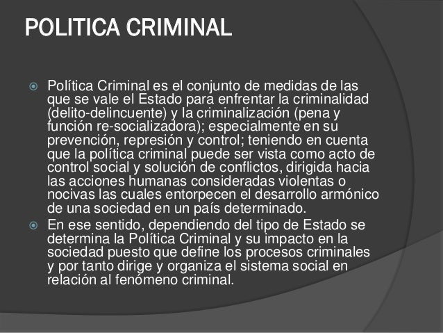 Derecho penal