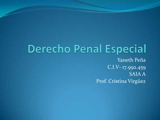 Yaneth Peña
C.I.V- 17.992.459
SAIA A
Prof. Cristina Virgüez
 