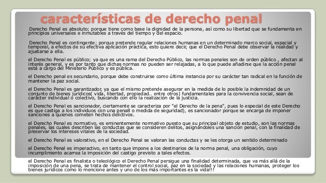Derecho penal