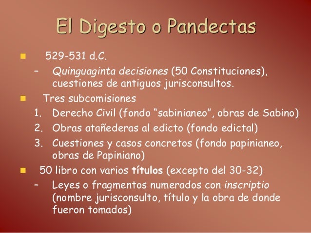 Derecho romano