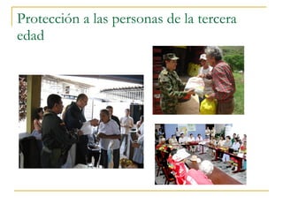 Protección a las personas de la tercera edad