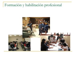 Formación y habilitación profesional