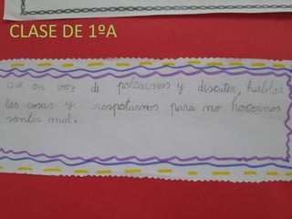 CLASE DE 1ºA
 