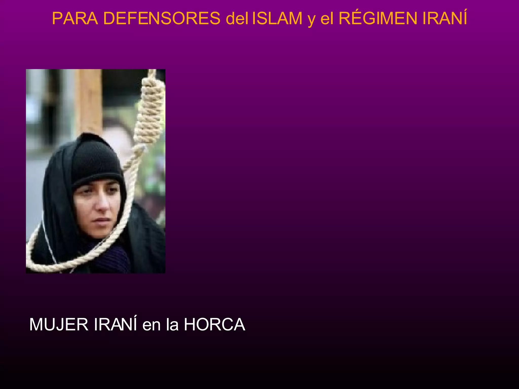 Derechos Humanos En Iran | PPT