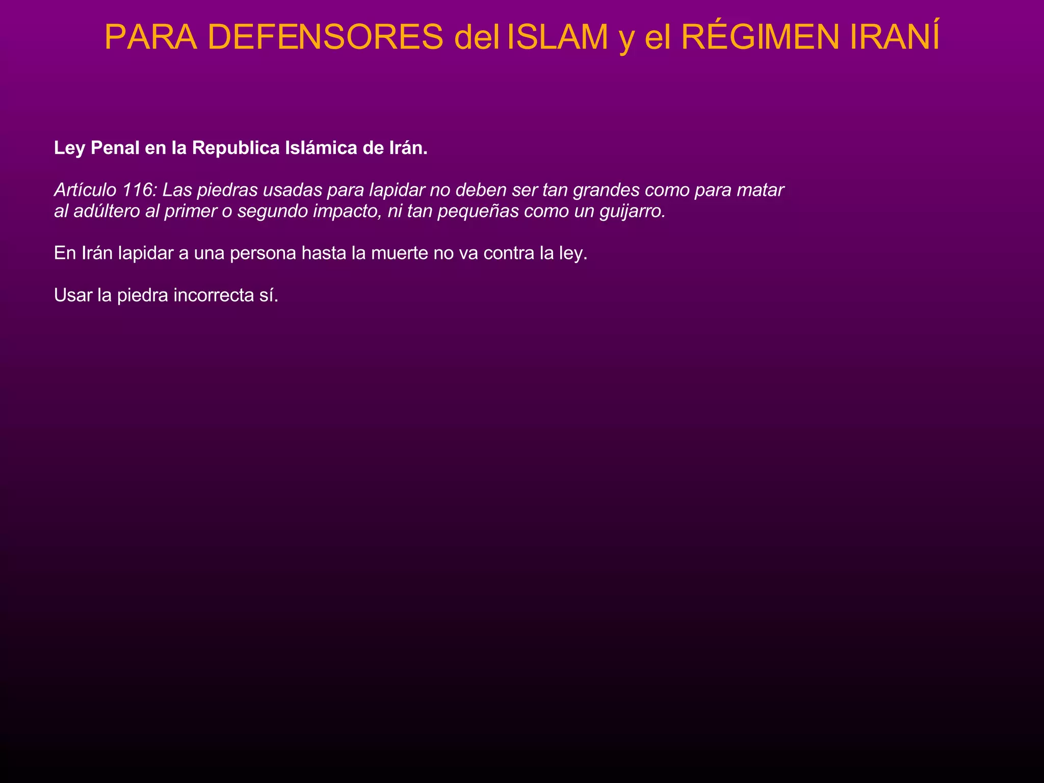 Derechos Humanos En Iran | PPT