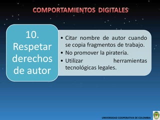 UNIVERSIDAD COOPERATIVA DE COLOMBIA  