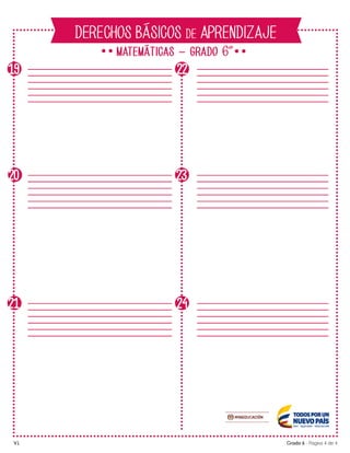 Derechos basicos de aprendizaje colombia v2