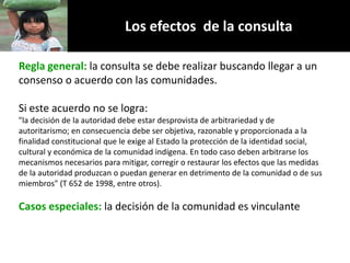 Derechos a la consulta, al consentimiento fundamentado previo y a la participación en beneficios  en el contexto del acceso y uso de los recursos genéticos y del conocimiento tradicional asociado