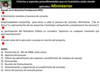Derechos a la consulta, al consentimiento fundamentado previo y a la participación en beneficios  en el contexto del acceso y uso de los recursos genéticos y del conocimiento tradicional asociado