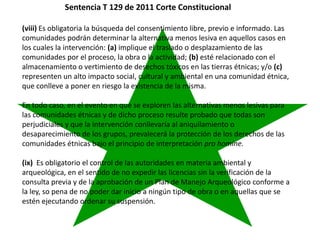 Derechos a la consulta, al consentimiento fundamentado previo y a la participación en beneficios  en el contexto del acceso y uso de los recursos genéticos y del conocimiento tradicional asociado