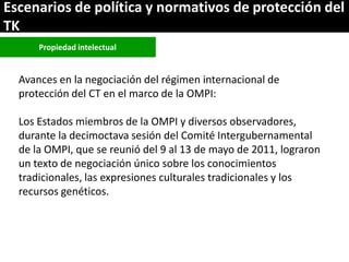 Derechos a la consulta, al consentimiento fundamentado previo y a la participación en beneficios  en el contexto del acceso y uso de los recursos genéticos y del conocimiento tradicional asociado