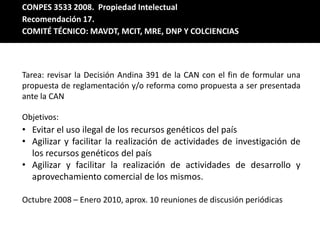 Derechos a la consulta, al consentimiento fundamentado previo y a la participación en beneficios  en el contexto del acceso y uso de los recursos genéticos y del conocimiento tradicional asociado