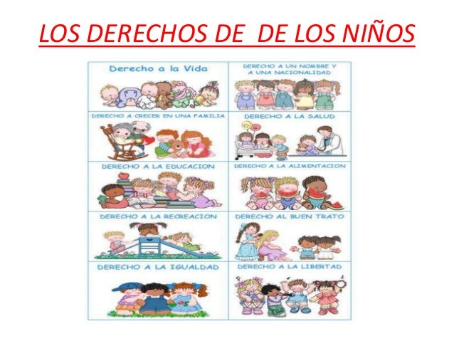 Derechos dde los niños