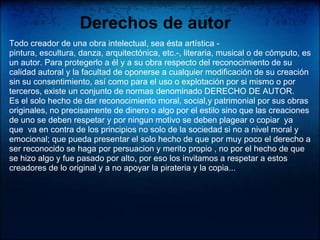 COMO EVITAR EL PLAGIO.Se debe dar crédito cada vez que se utilice; las ideas, opiniones, o teorías de otra persona, cada texto, estadísticas, datos que no sean de conocimiento publico, y el uso de frases o parafrasear las de otra persona.