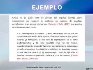 EJEMPLO
Fuente: Biblioteca Rafael Parga Cortés, 2008, p.50
 