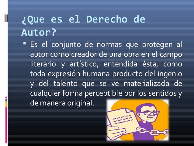 Derechos de autor