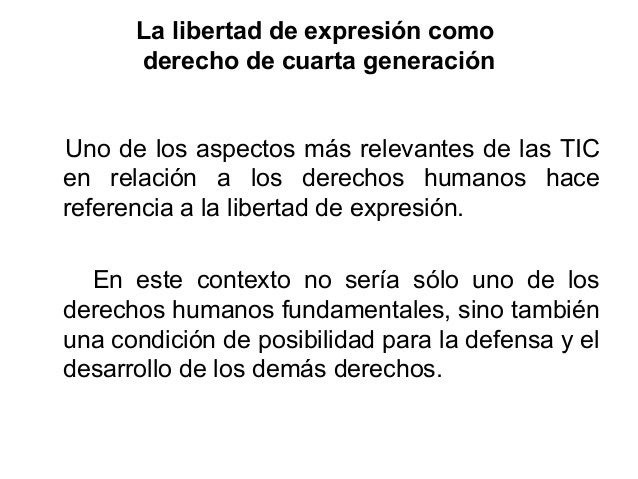 Derechos de cuarta generacion Derechos de cuarta generacion