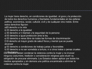 Derechos De Grupos Vulnerables